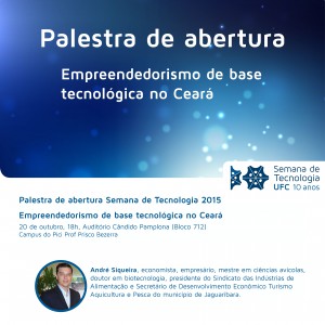 palestra de abertura. para facebook